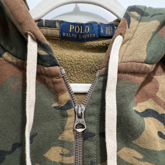 Polo Ralph Lauren Camouflage full zip Hoodie - Picture 2 of 9